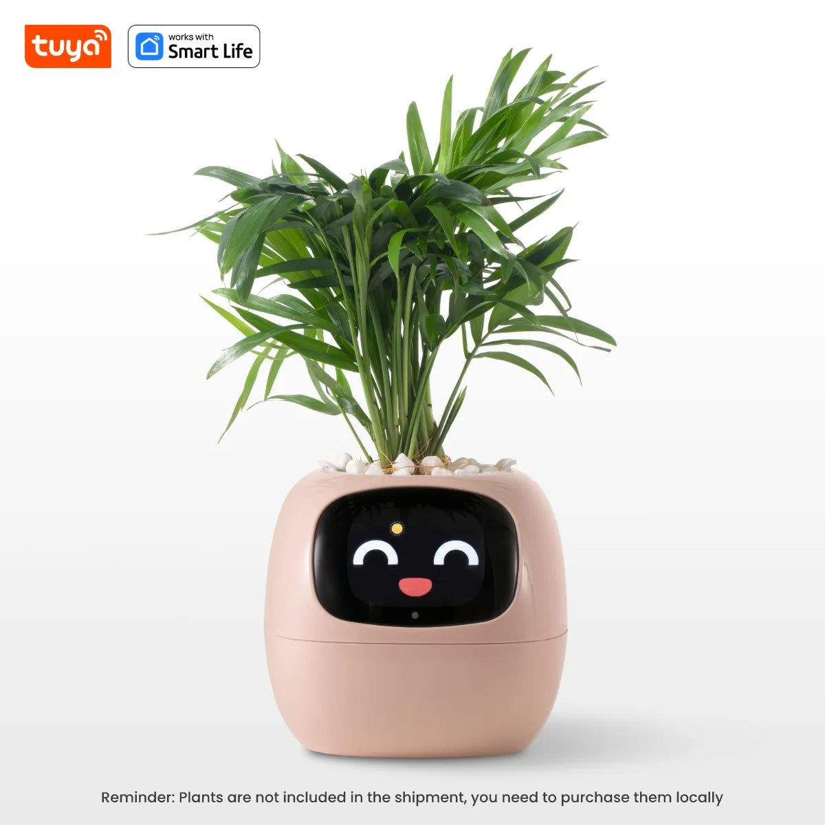 Ai Smart Planter, over 49 Rich Expressions,7 Smart Sensors,Ai Make Raising Plants Easy and Fun